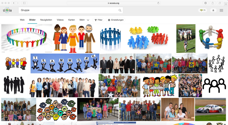 Bildsuche Gruppe